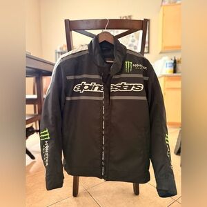 seldom worn alpinestars motorcycle jacket for sale.